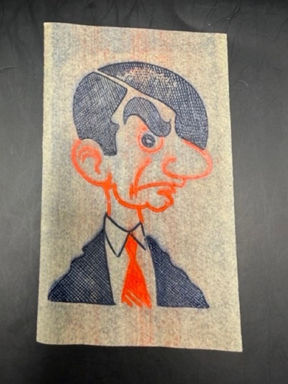 SUPER RARE 1934 Eddie Cantor Transfer Comic Bubble Gum Banjo Eyes March of Dimes